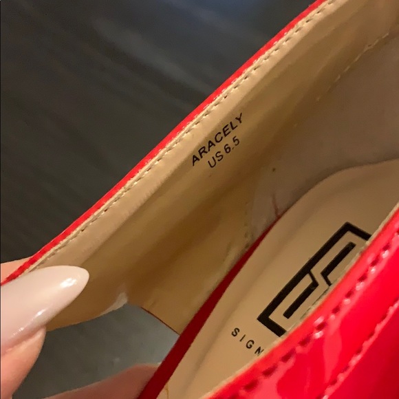 Signature by ShoeDazzle Aracely red heels pumps - Picture 8 of 15